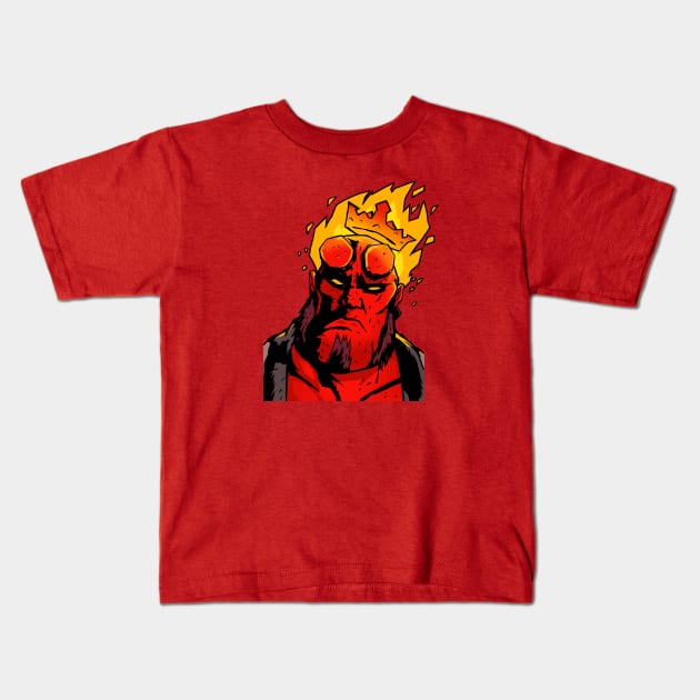 Notorious H.E.L.L V3 Kids T-Shirt by goliath72